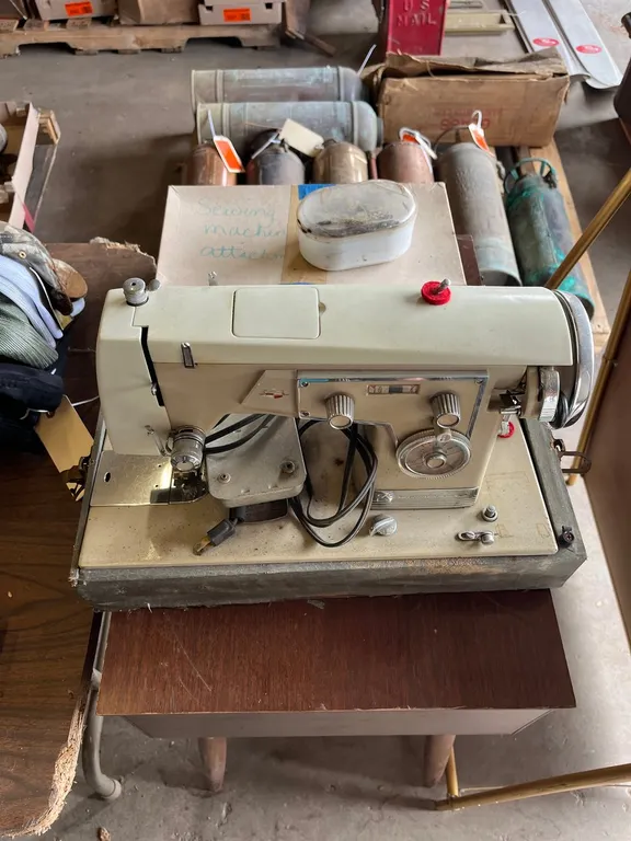 Vintage Kenmore Sewing Machine and Parts
