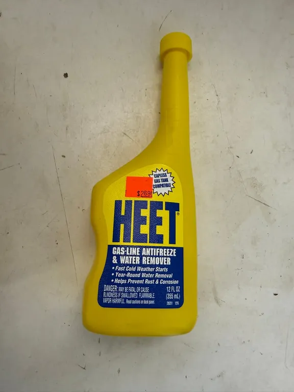 (10) Bottles of HEET Gas Line Antifreeze and Water Remover