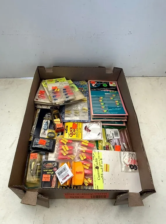 Leech Locker and Assorted Fishing Supplies