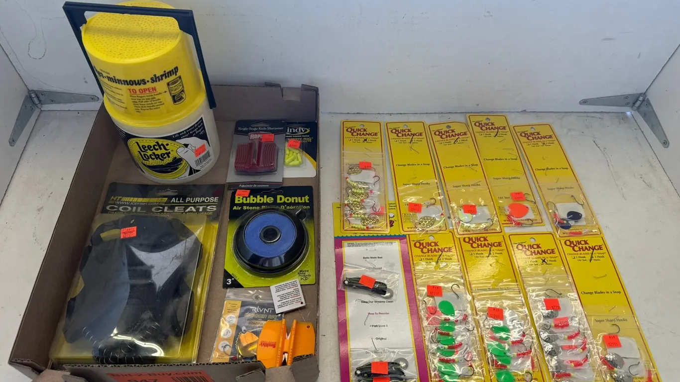 Assorted Fishing Supplies