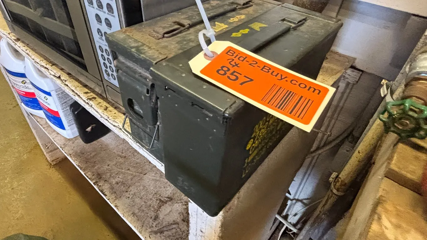 (2) Ammo Boxes