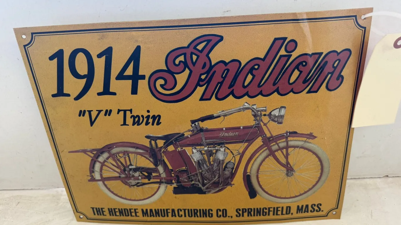 Indian Motorcycle Sign