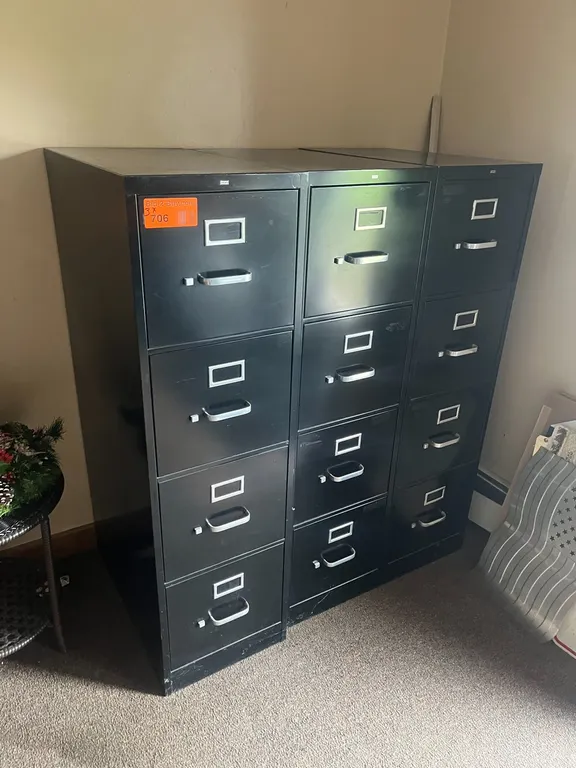 (3) File Cabinets
