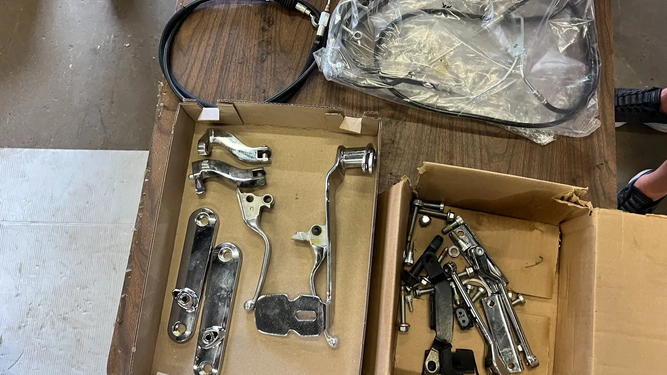 Harley Davidson Break System with Pedals, Stock