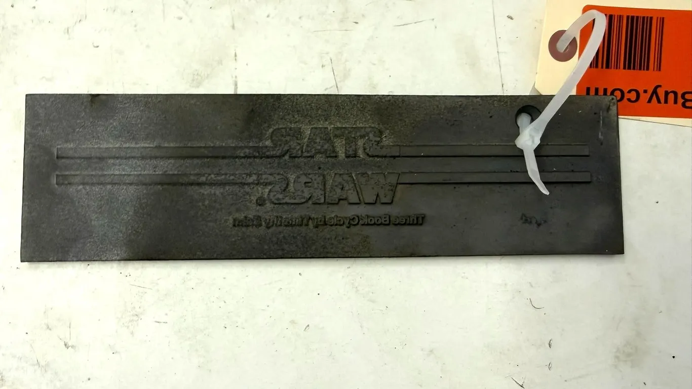 Printing Plate for Star Wars Collectibles