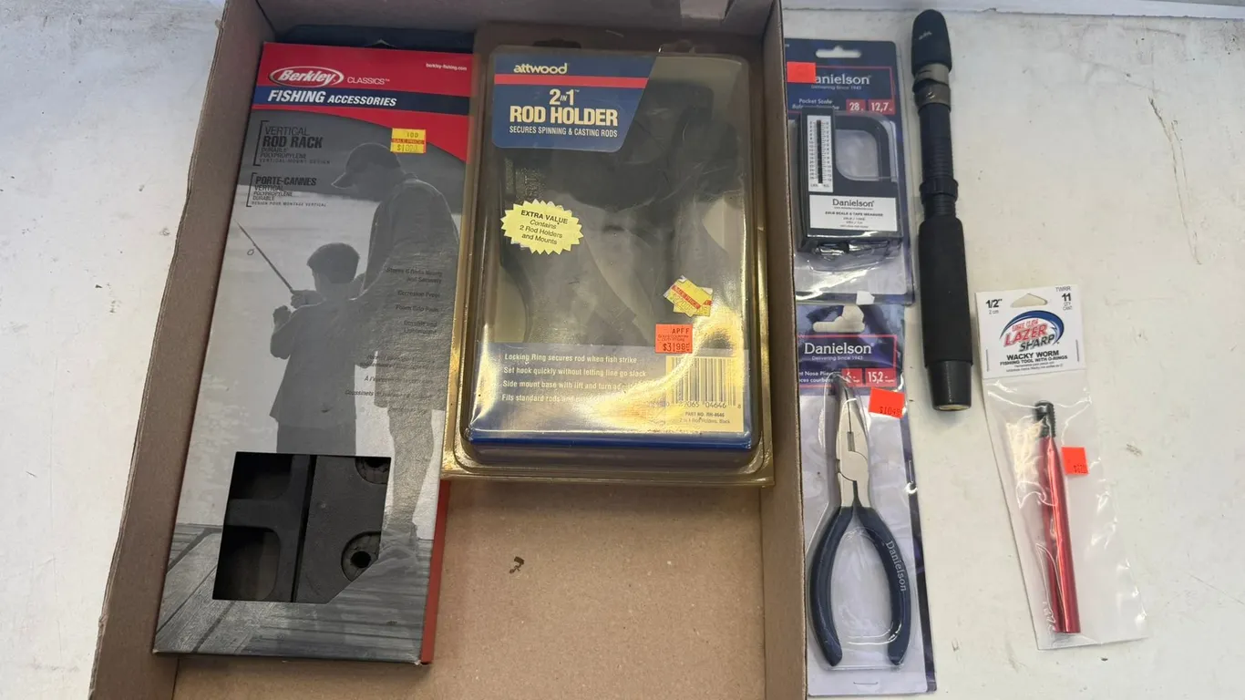 Assorted Fishing Supplies
