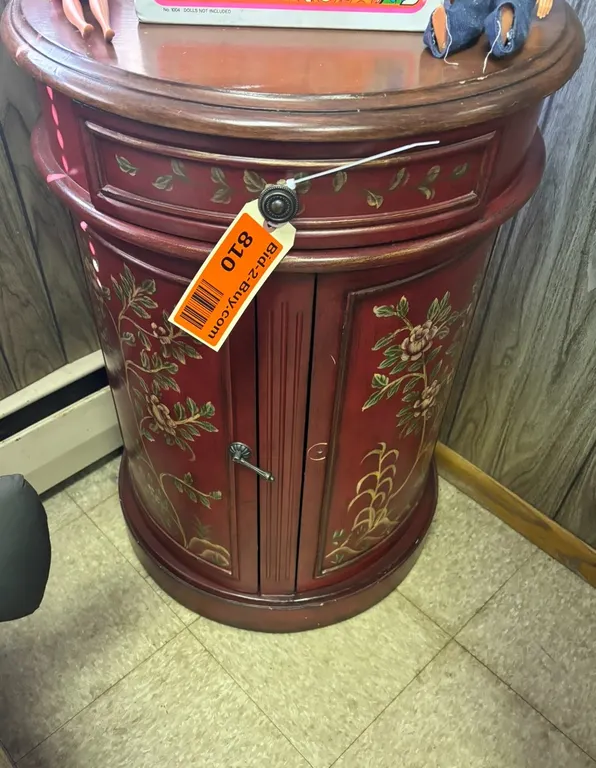 Semi- Circle Cabinet/ Table