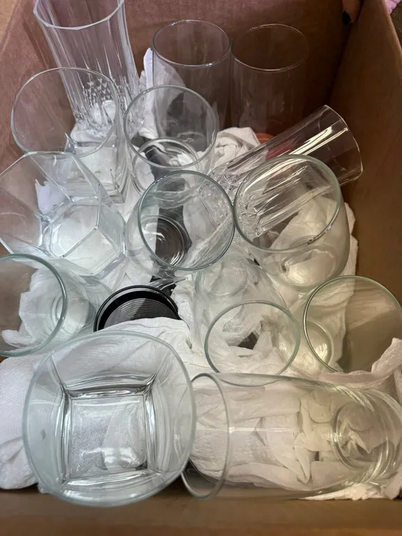 Assorted Glassware