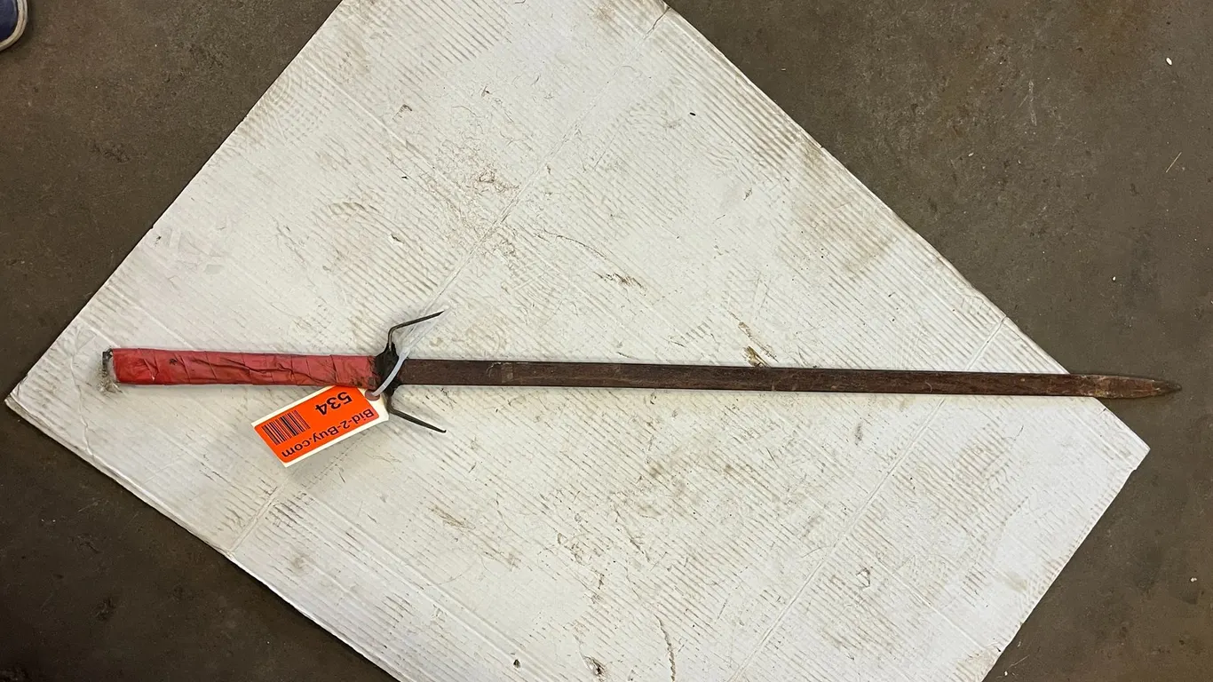 Vintage Metal Chisel for Agriculture or Masonry