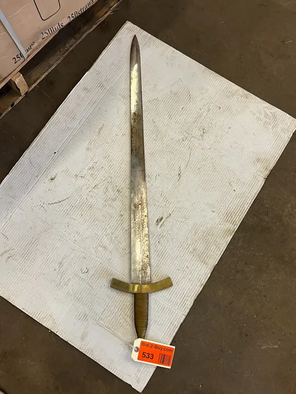 Spanish Sword with Brass Handle