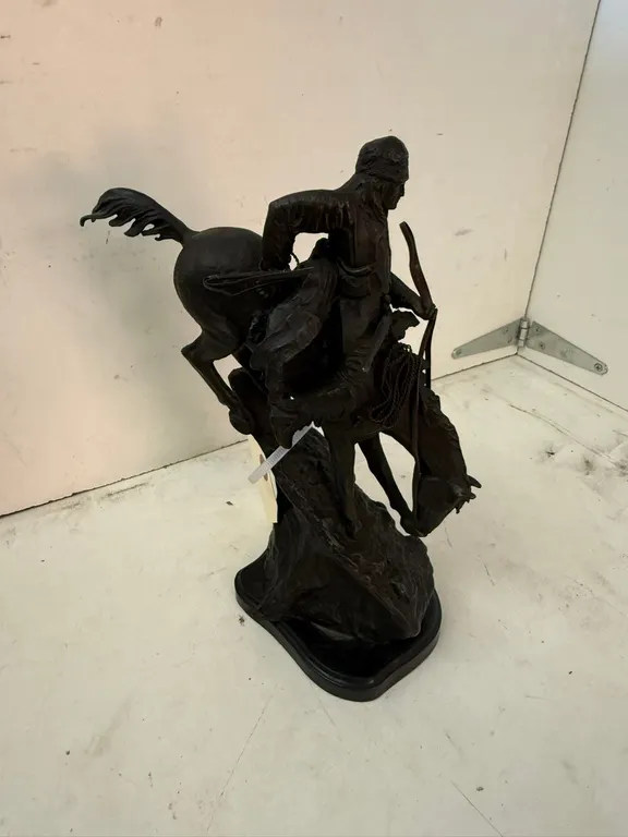 "The Mountain Man" Bronze Sculpture Replica by Fredric Remington