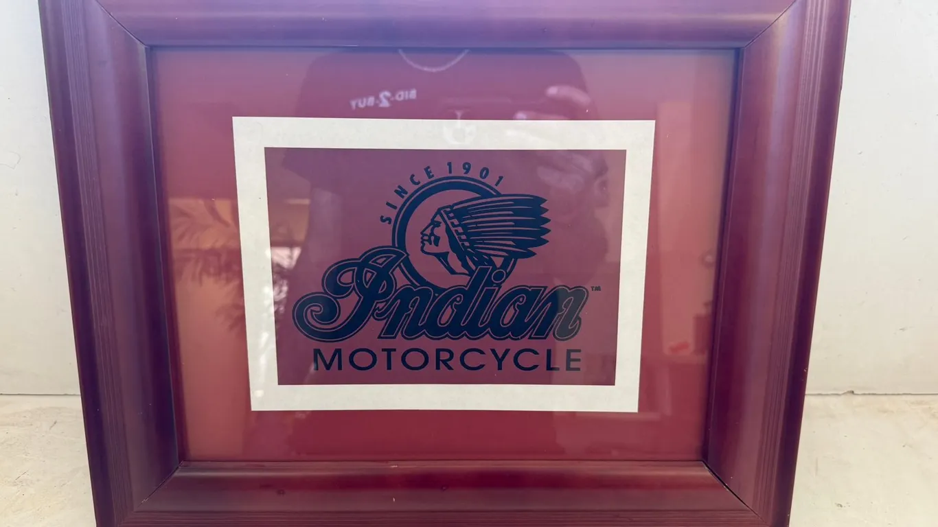 Indian Motorcycle Sign
