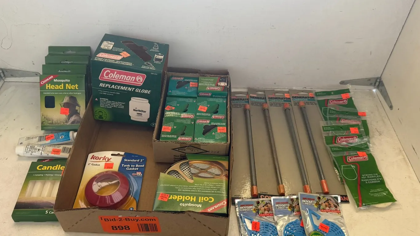Assorted Camping Supplies
