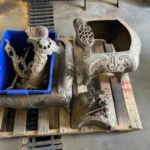 Antique Cast Iron Wood/ Coal Oven