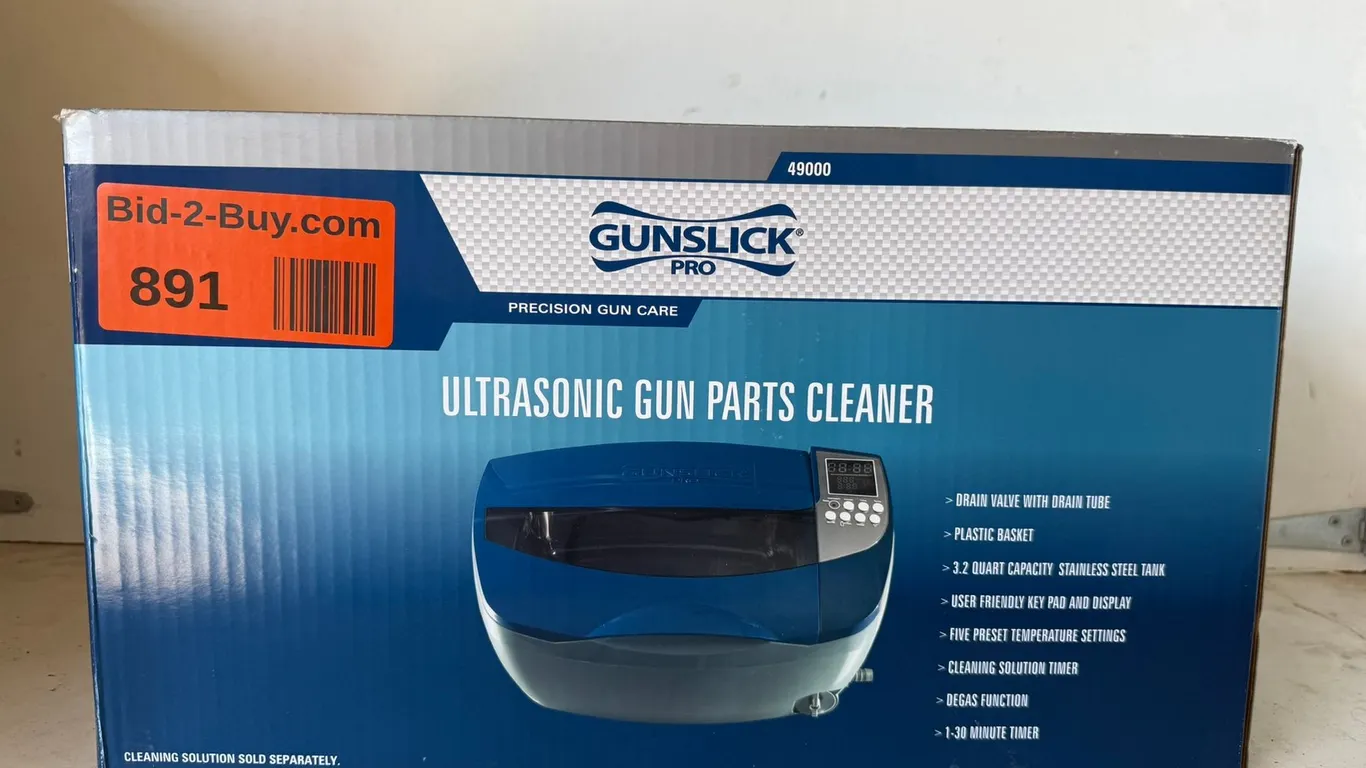 Ultrasonic Gun Parts Cleaner