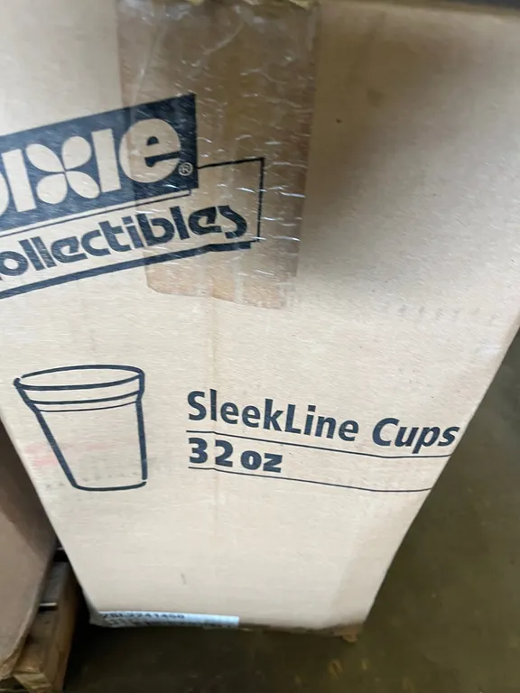 Dixie Box of 250 32oz Cup with Lid and Straw