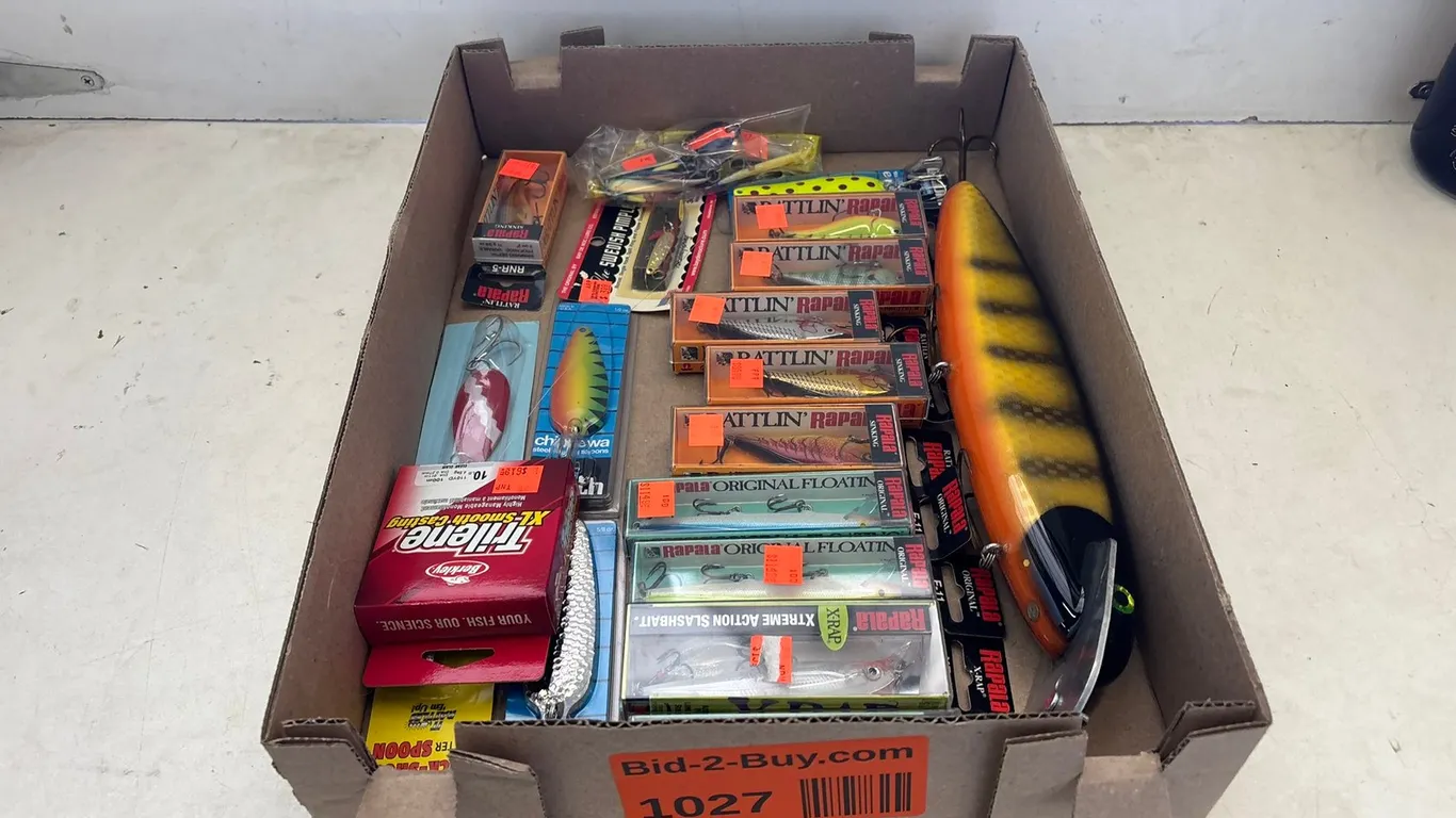 Large Lures Assorted Fishing Supplies