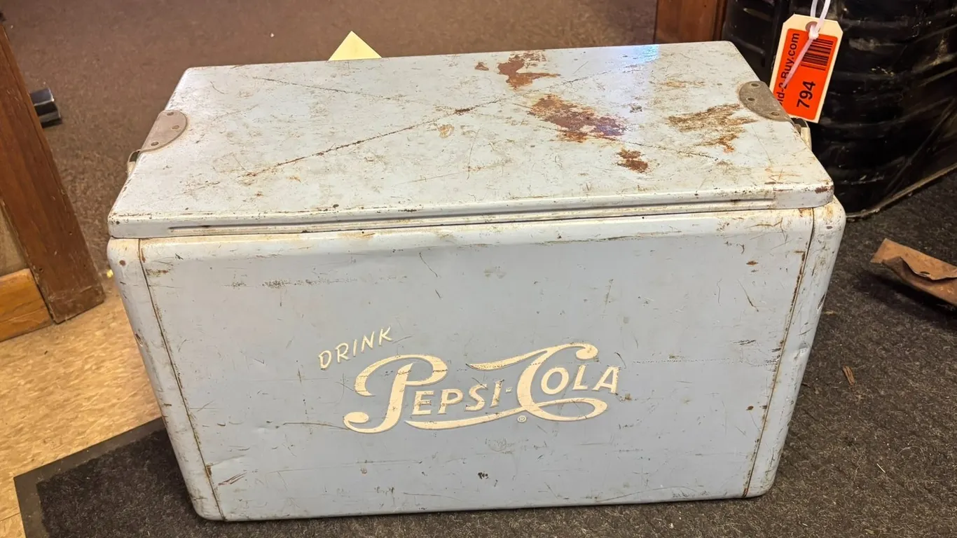 Vintage Pepsi Cooler