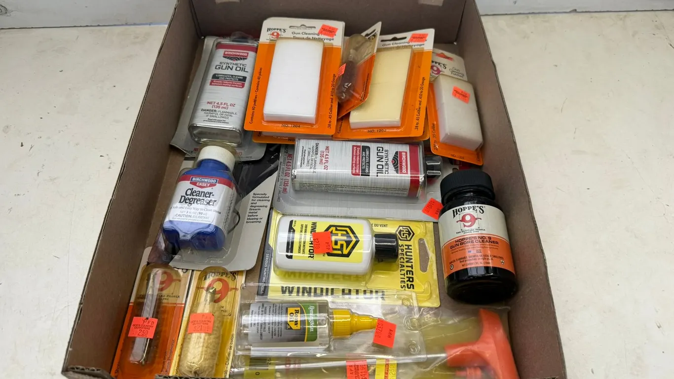 Gun Cleaning Supplies