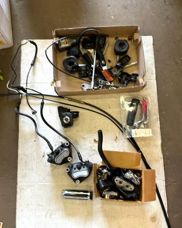 Assorted Harley Davidson Stock Parts