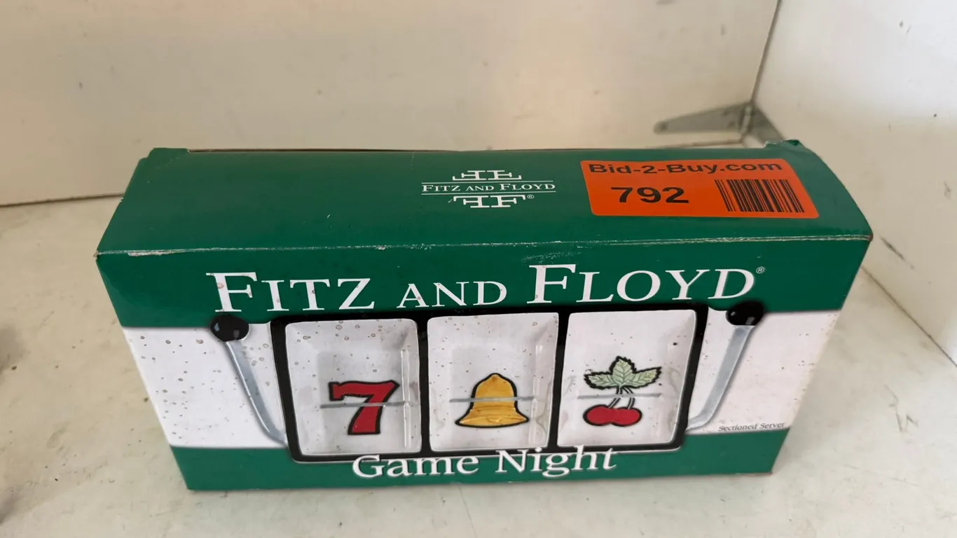 Fitz And Floyd Game Night Service Wear Dishes