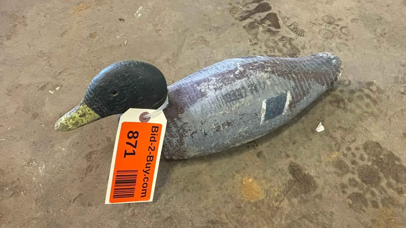 Vintage Wood Decoy Ducks