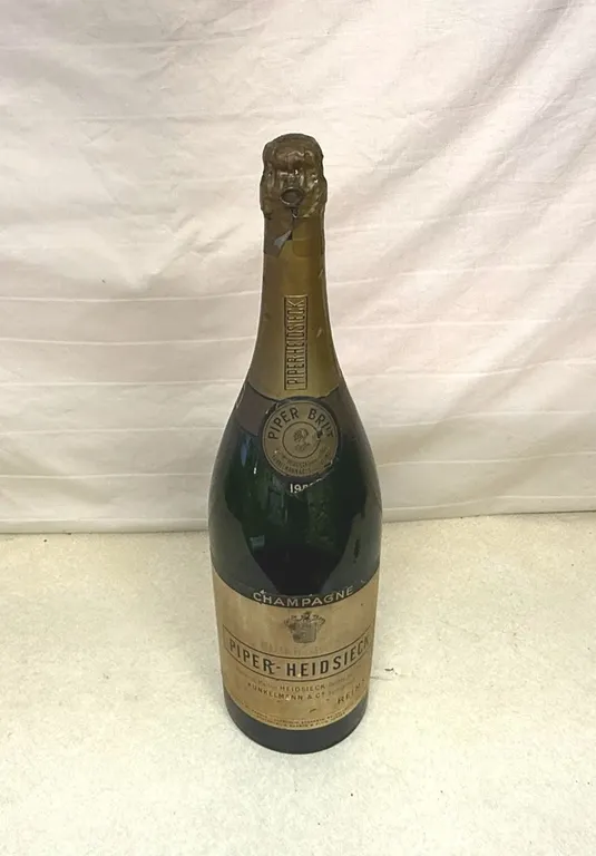 20" Tall Decorative Champagne Bottle