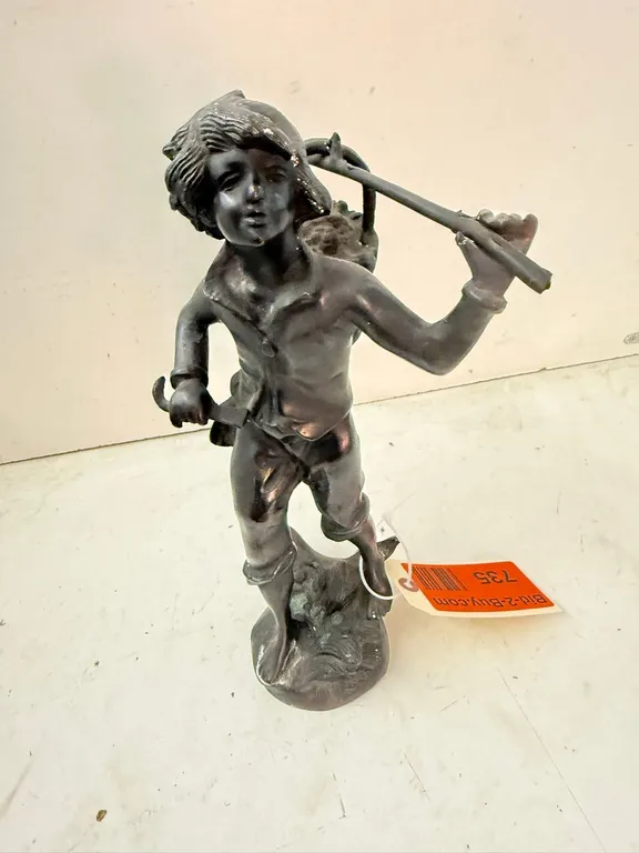 Young Boy Sculpture Replica
