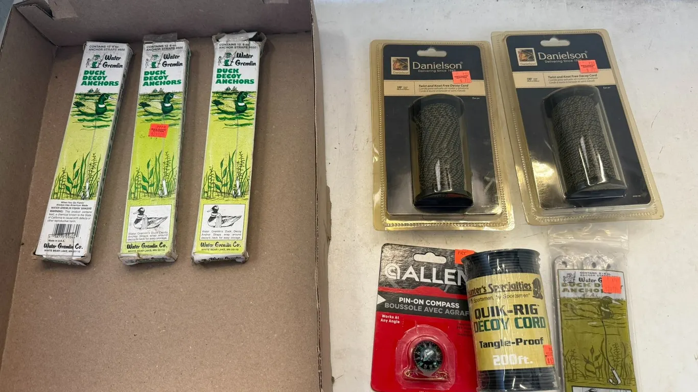 Assorted Fishing Supplies