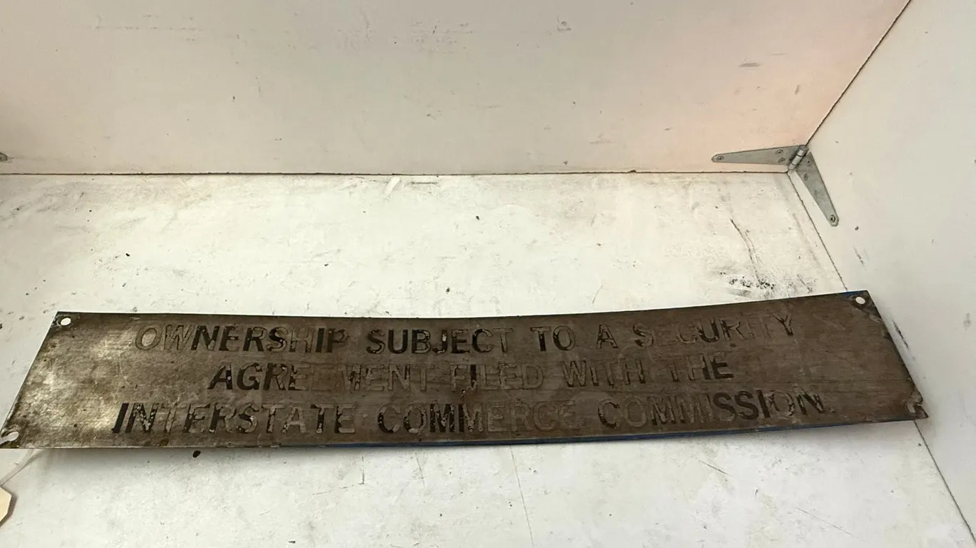 Metal Ownership Sign