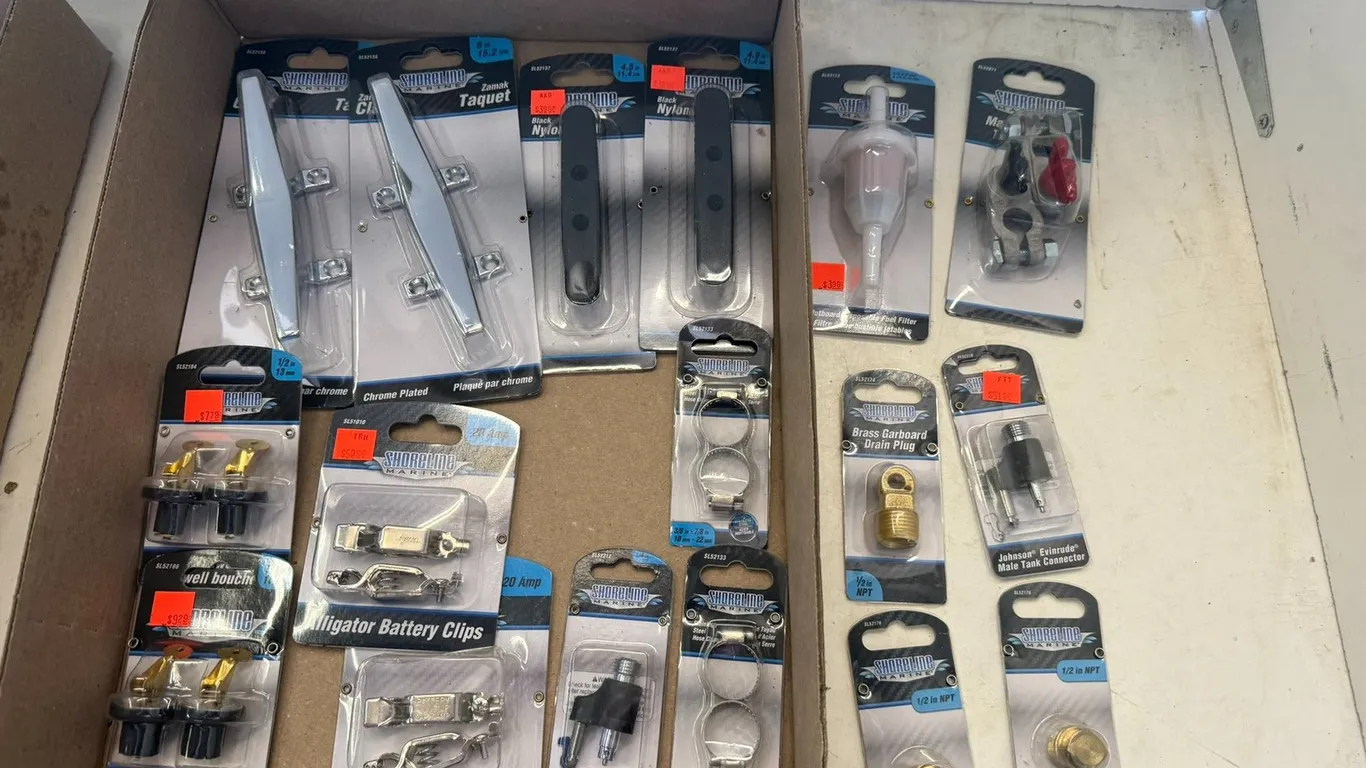 Shoreline Marine Cleats, Plugs, and Battery Clips