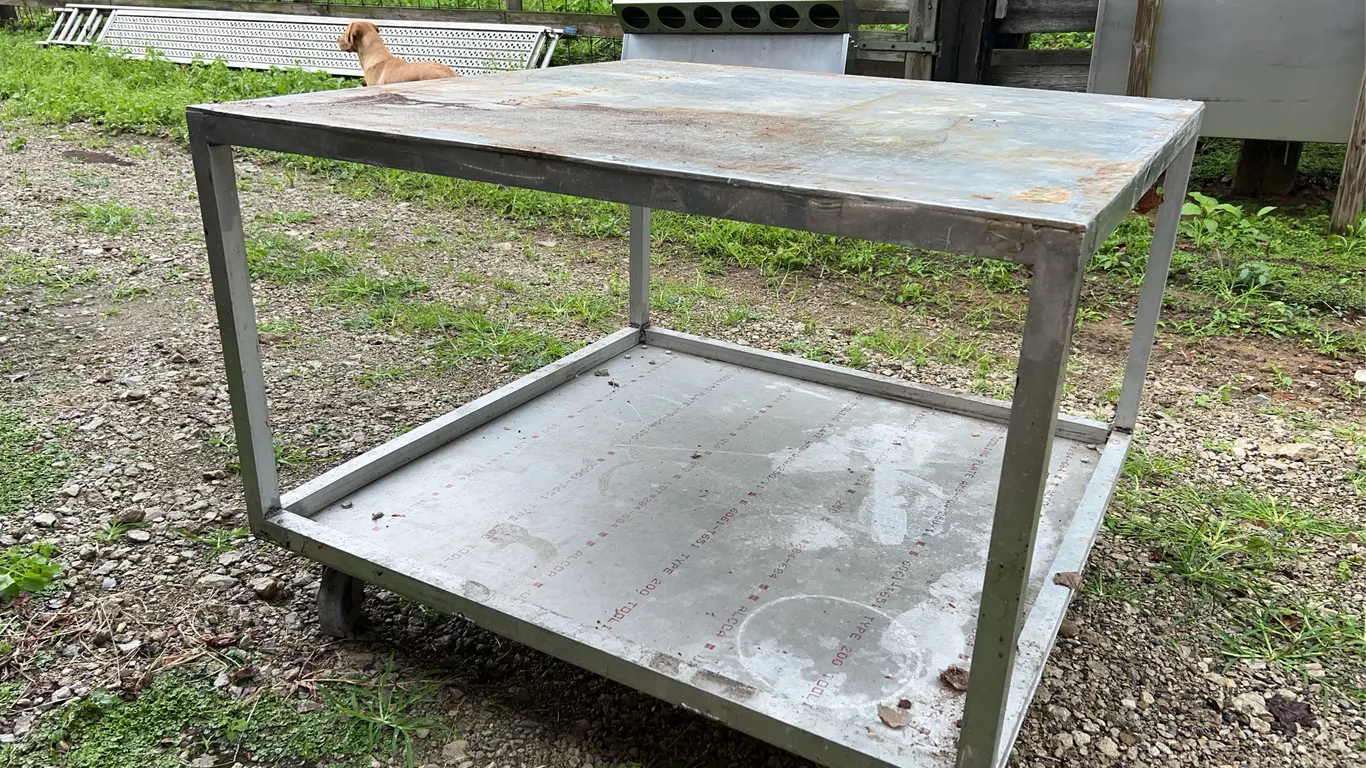 Aluminum Work Table