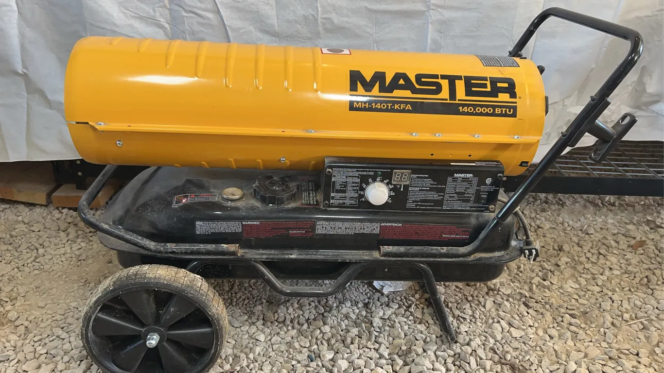 Master 140,000 BTU Torpedo Heater