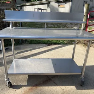 Stainless Steel Rolling Work Table