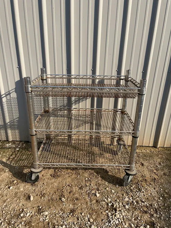 Stainless Rolling Cart