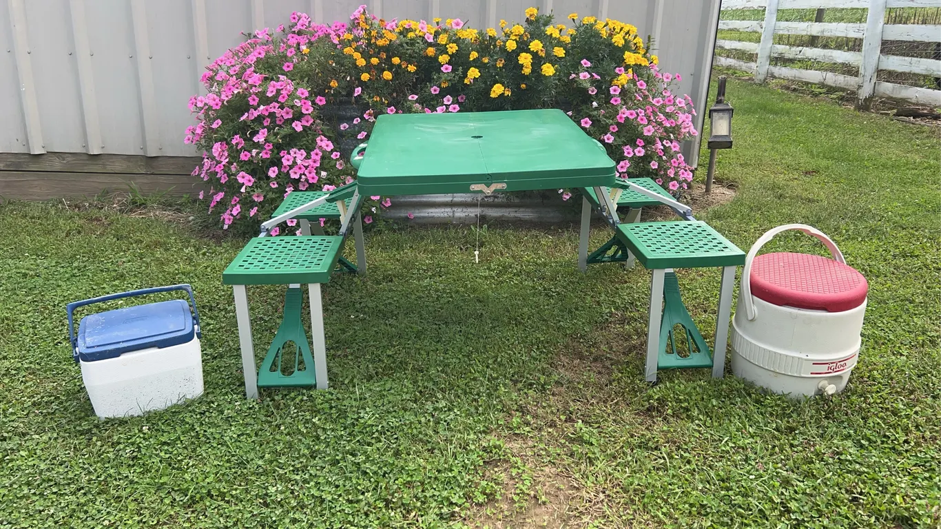 Portable Table & Coolers