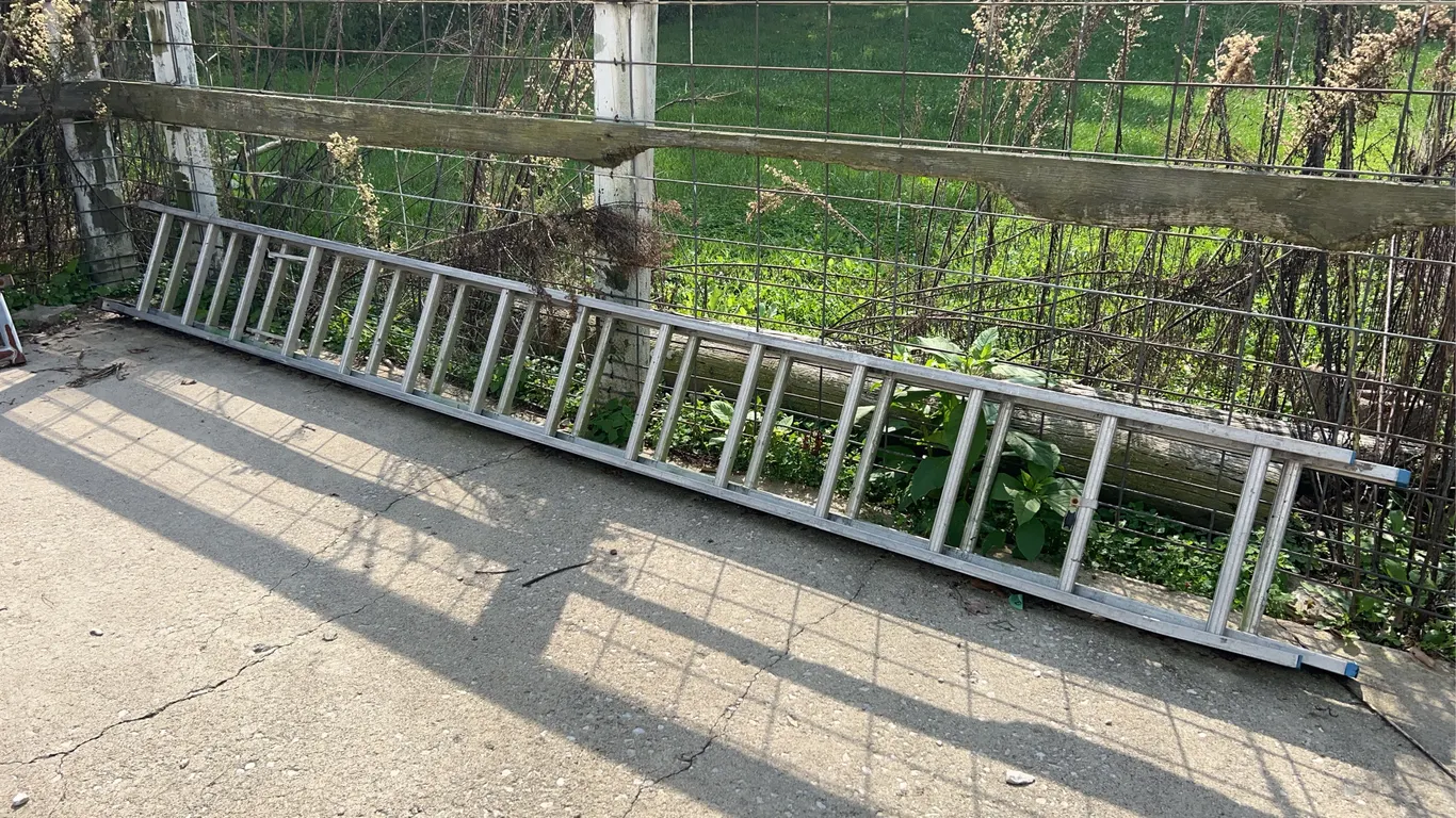 Werner 14” Aluminum Extension Ladder