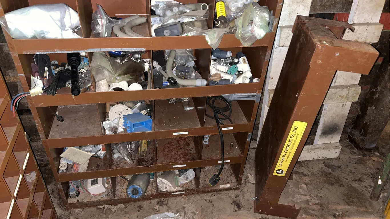 Lawson Hardware Organizer with Contents