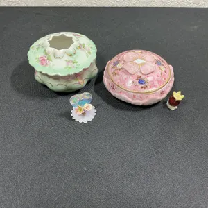 Antique M.Z. Austria Porcelain & Chikusa Occupied Japan Hand-Painted Pieces