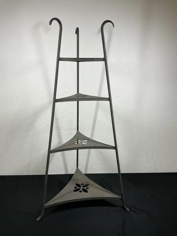 4-Tier Metal Corner Plant/Display Stand