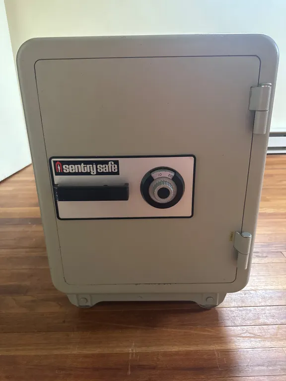 Sentry Safe Class 350 Fire-Resistant Combination Safe on Casters