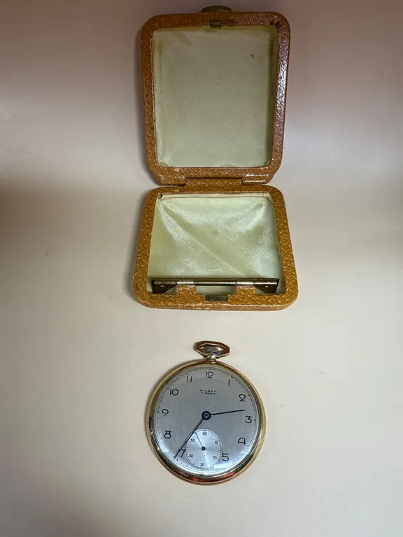 Vintage Milber 7 Jewels Swiss Pocket Watch