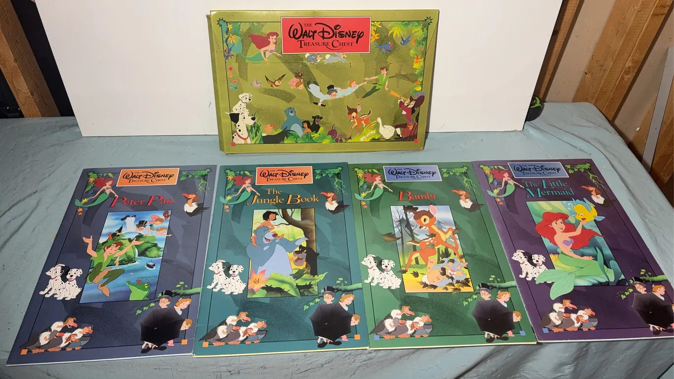 Walt Disney Treasure Chest Books