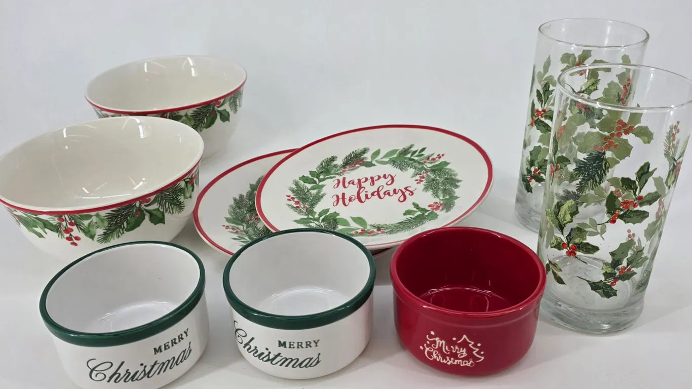Christmas Place Setting
