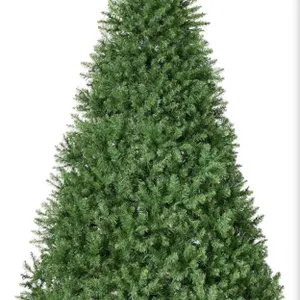 Douglas Fir Christmas Tree, 9ft Unlit Artificial Full Fir Holiday Decoration, Realistic Appearance w