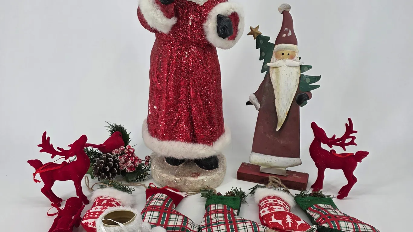 Lot of Christmas Decorations