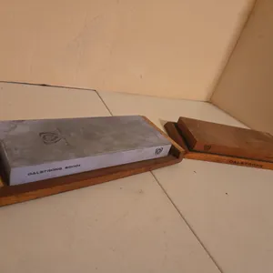 Vintage dalstrong sharpening stone block