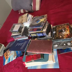 Assorted video games and CDs