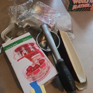 Assorted kitchen utensils