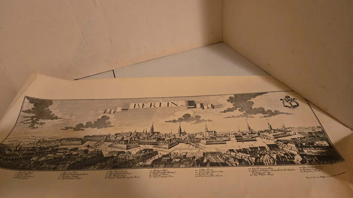 Vintage Berlin Germany print